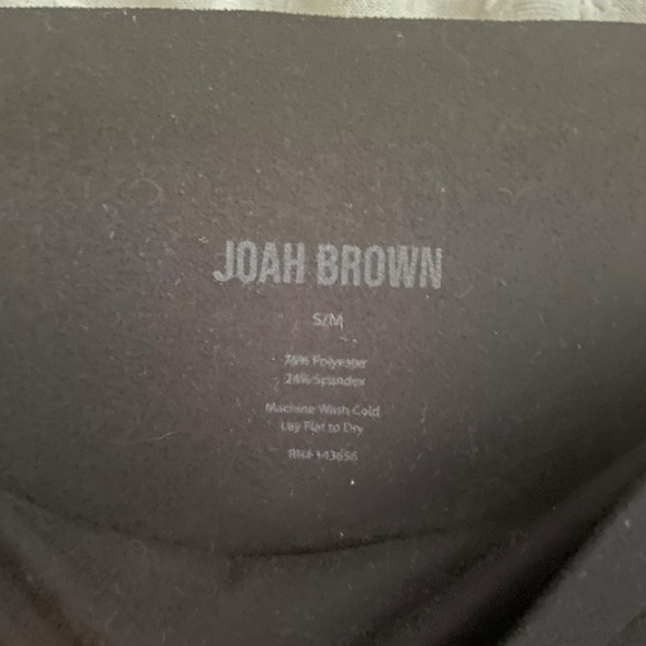 JOAH BROWN | The Biker Short Sueded Onyx - Picture 2 of 6